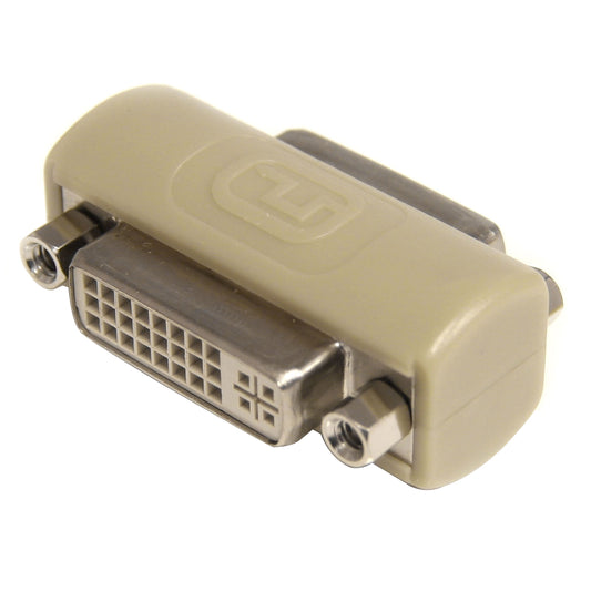 StarTech.com DVI-I Coupler / Gender Changer - F/F - DVI gender changer - DVI-I (F) to DVI-I (F) - GCDVIIFF,Beige