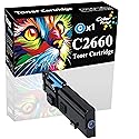 ColorPrint Compatible 2660DN Toner Cartridge Replacement for Dell C2665dnf 593-BBBT C2660 C2660dn C2665 2665dnf 2660 dn Laser Printer (1-Pack, Cyan)