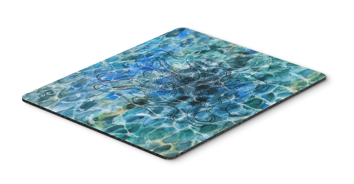 Caroline's Treasures BB5362MP Octopus Under Water Mouse Pad, Hot Pad or Trivet for Home Office Gaming Working Computers Laptop Mouse Mat,Washable