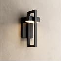 MOD LIGHTING Terri Wired LED Outdoor Sconce Lights (1-Pack), 14" Water Resistant Outdoor Wall Lights, 3000K Warm White Exterior Sconces for Patio