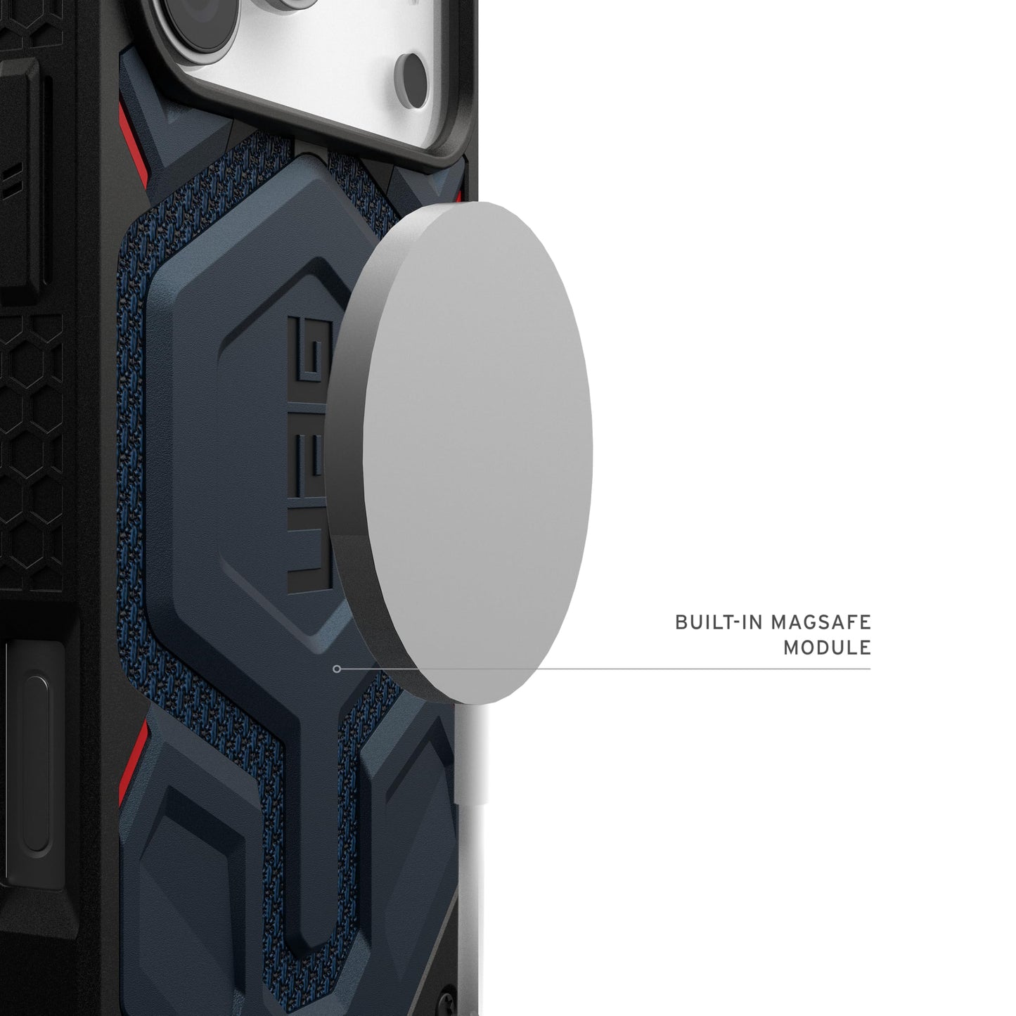 URBAN ARMOR GEAR UAG Designed for iPhone 17 Pro Max Case Monarch Pro - Compatible with MagSafe Military Grade Protective Cover, Kevlar Mallard
