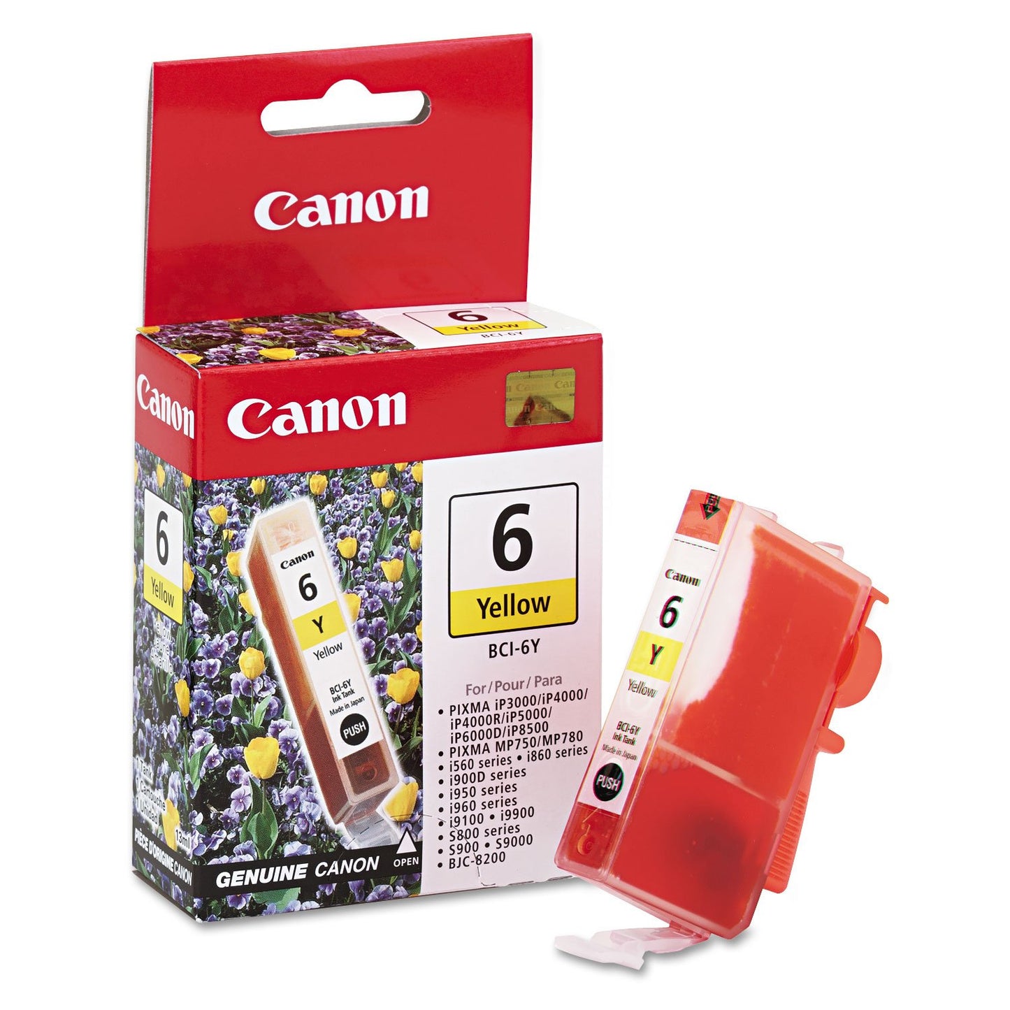 Canon BCI-6 YELLOW Compatible to MP760/MP750/MP780 Printers