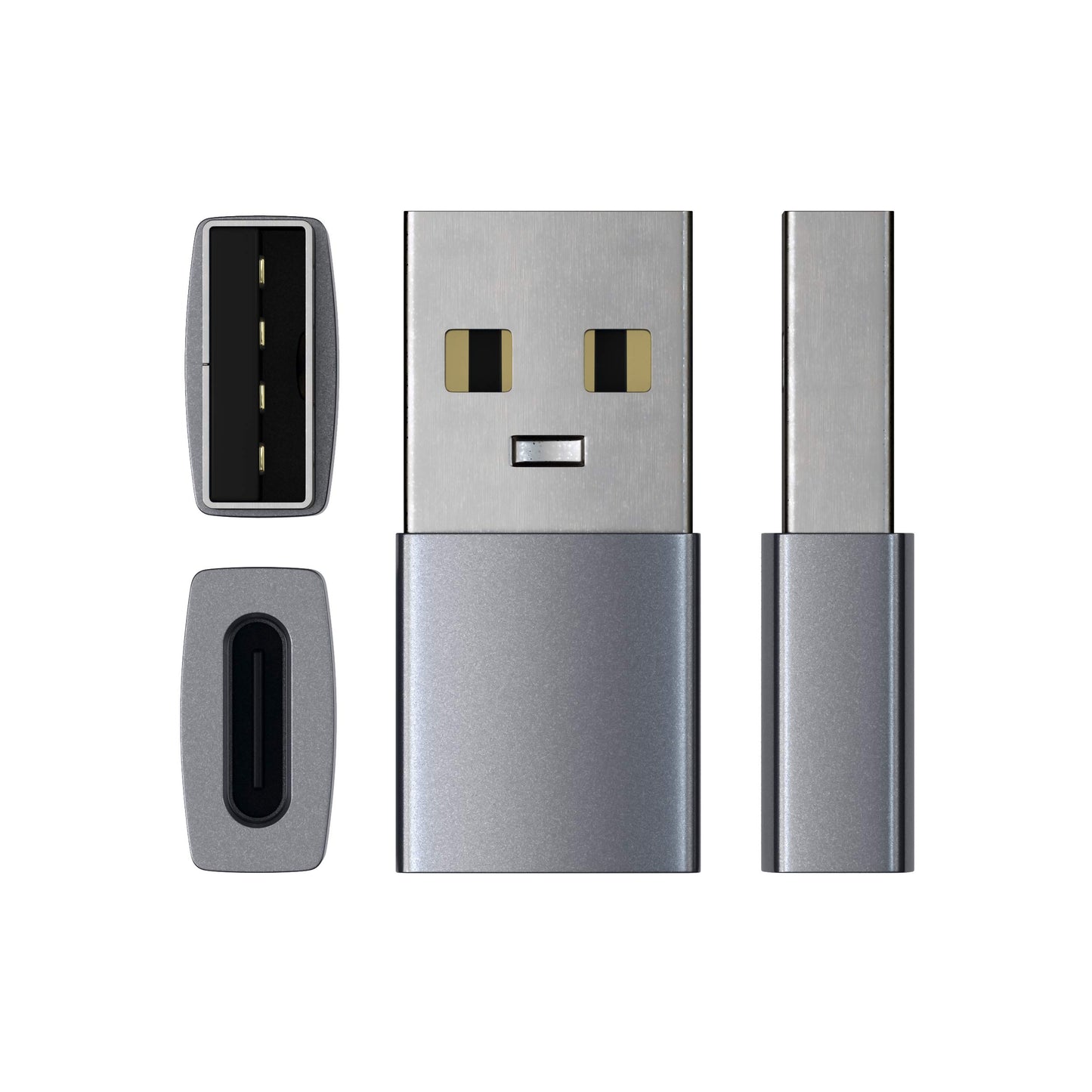 Satechi Type-A to Type-C Adapter Converter, USB-A Male to USB-C Female, Compatible with Mac mini M2/M1, Mac Studio, Laptops, PC, Computers and More…