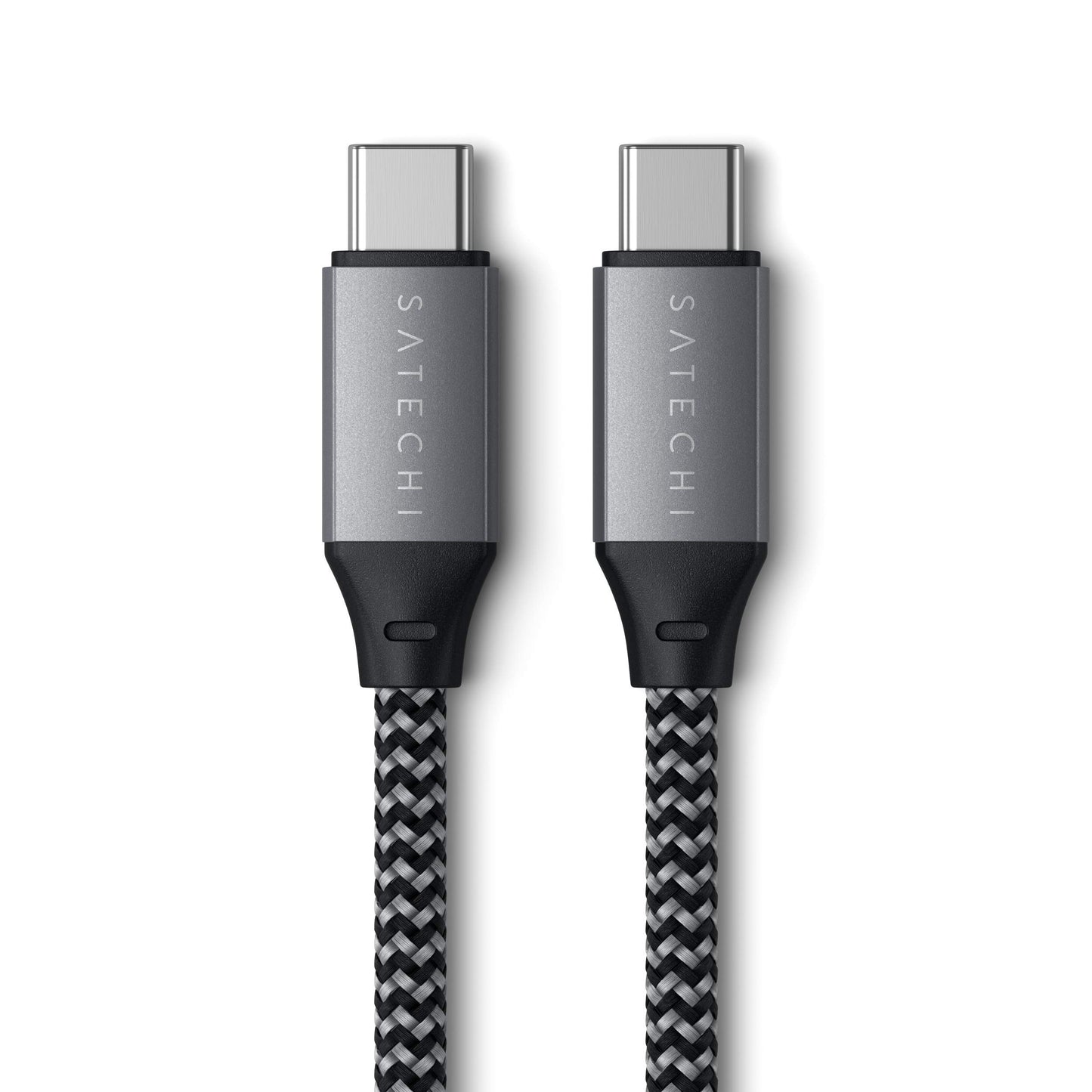 Satechi USB C to USB C Cable 100W, 10in/25cm, for iPhone 17 to 15 Series, iPad Air/Pro M5/M4/M3, MacBook Air/Pro M5/M4/M3 Galaxy S25, Android, Windows