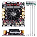 ZK-AS21P 2.1 Channel Bluetooth Amplifier Board, 300W x2 Stereo Class D Home Audio Amp with 600W Subwoofer Output, 2 x TPA3255 Chip, AUX USB Input