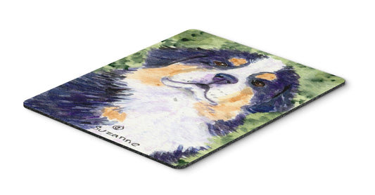 Caroline's Treasures SS8837MP Bernese Mountain Dog Mouse Pad, Hot Pad or Trivet for Home Office Gaming Working Computers Laptop Mouse Mat,Washable