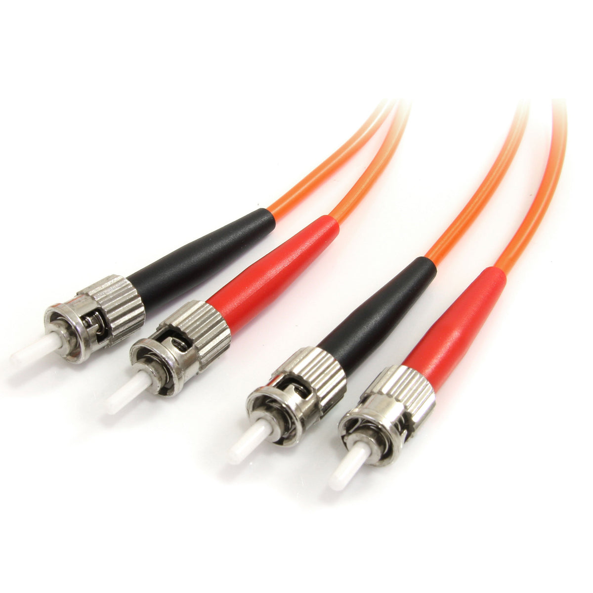 StarTech 1m OM1 Fiber Cable, ST to ST, 62.5/125, Optic, LSZH (FIBSTST1)