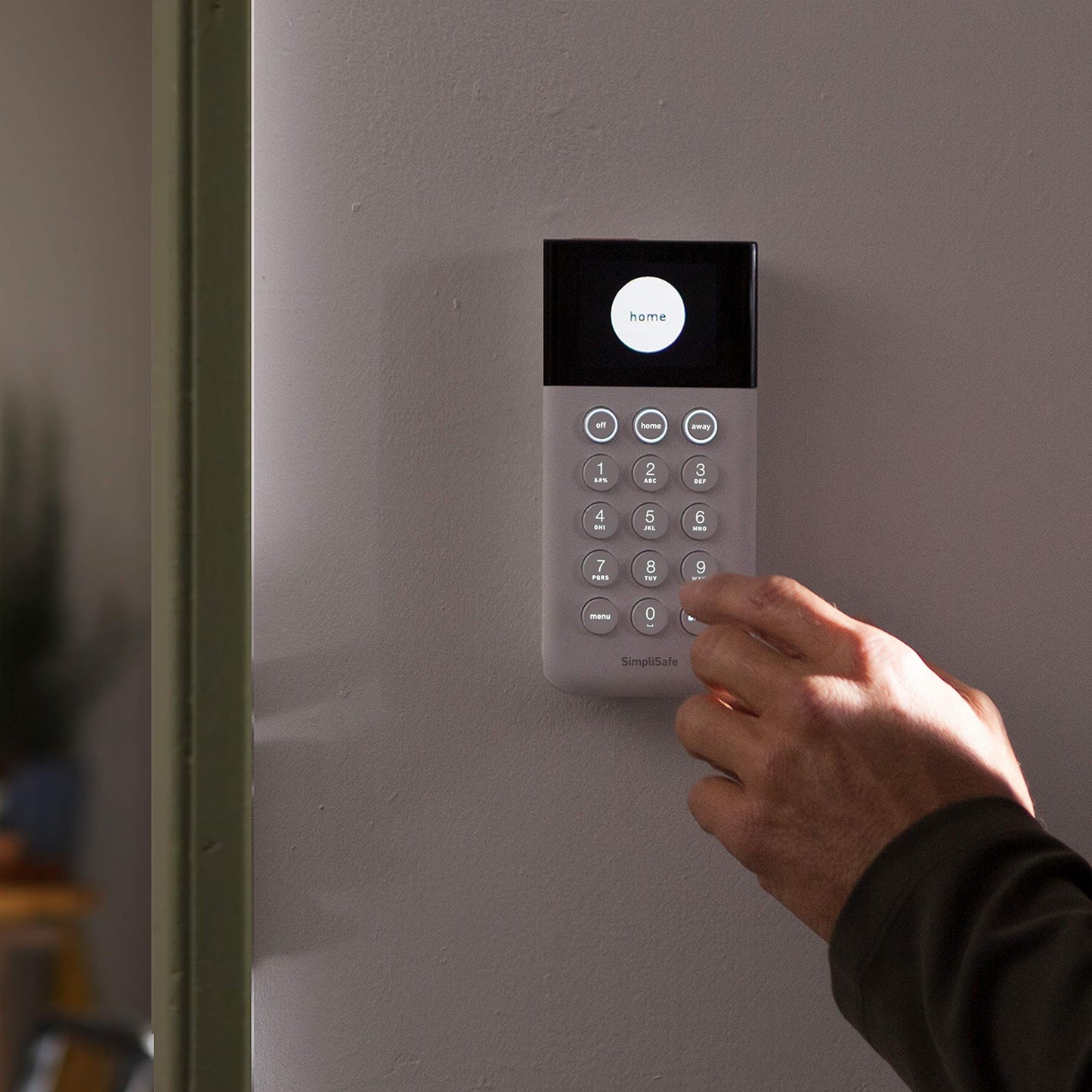 SimpliSafe Wireless Keypad - Touch-to-Wake Technology - Compatible with The Home Security System (New Gen) (Renewed)