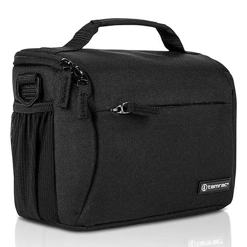 Tamrac Jazz 45 v2.0 Camera Bag for Photographers, Camera Case for Photography Accessories, Shoulder Bag for DSLR and Mirrorless Cameras, Crossbody