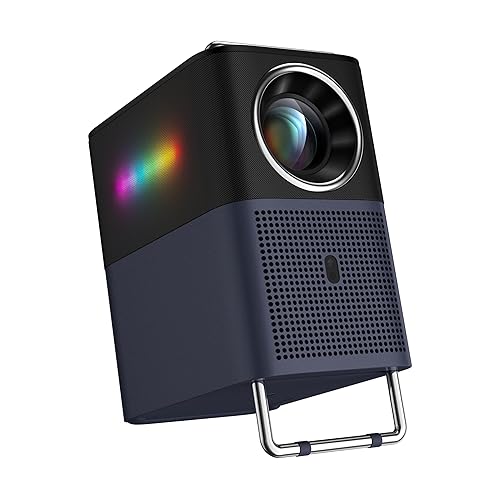 TCL A1 GTV Projector with Official Netflix Licensed, 1080P Portable Outdoor Movie Projector, 360 ISO Lumens, 4K Supported Bluetooth WiFi Projector