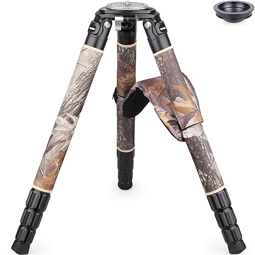 INNOREL RT90CM Carbon Fiber Bowl Tripod - Heavy Duty With 75mm Bowl, 40mm Leg Tube, Ultra Stable Professional Camera Tripod, Max Load 88lb/40kg
