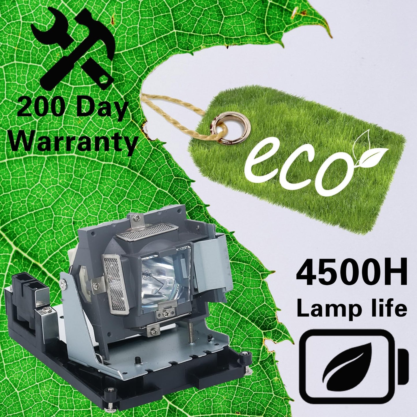 SRZOBYU BL-FU310B Replacement Projector Lamp Bulb for OPTOMA EH500 X600 DH1017 DH1014 Projector Lamp Bulb with Housing