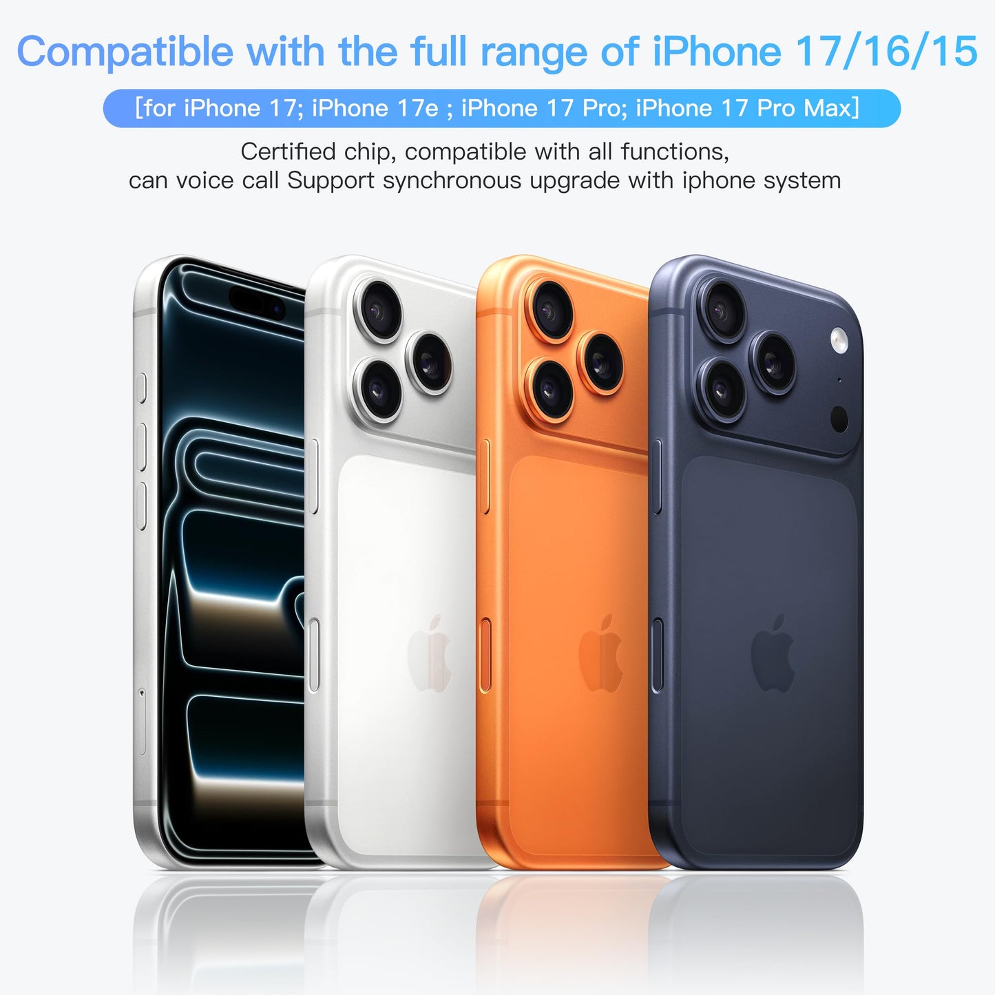 iPhone 17 Earphones USB C Wired- ?????????? MFi Certified USB Type C Earbuds Wired with Mic & Volume Control HiFi Stereo Headphones for iPhone 16 Pro