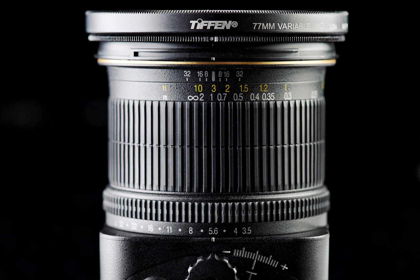 Tiffen 82VND 82mm Variable Neutral Density Camera Filter|2 to 8-Stop|Light Control|Film and Digital/Video/Photography