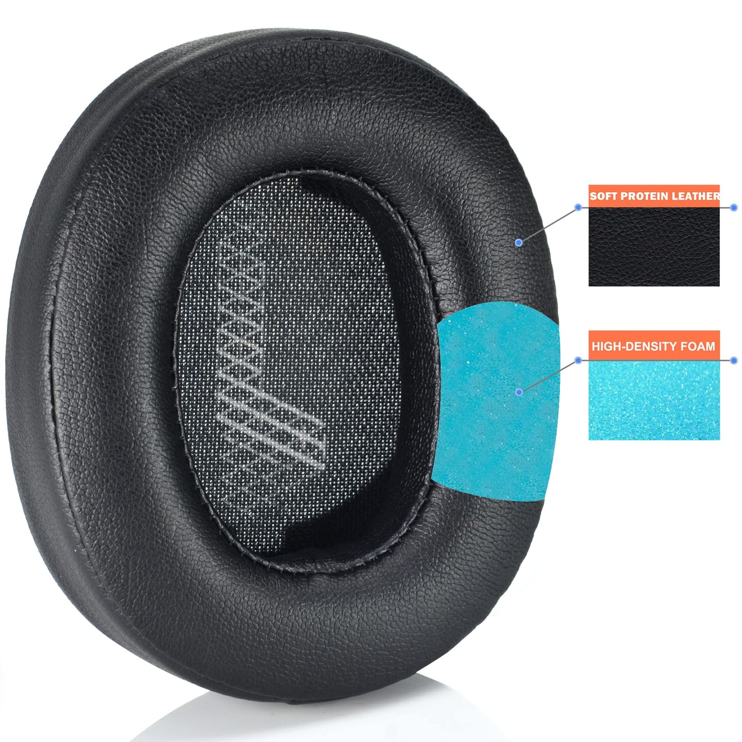 Live 500 BT Earpads - defean Ear Cushion Replacement Cover Foam Ear Pads Compatible with JBL Live 500BT Wireless Over-Ear Headphones?Ear Pads