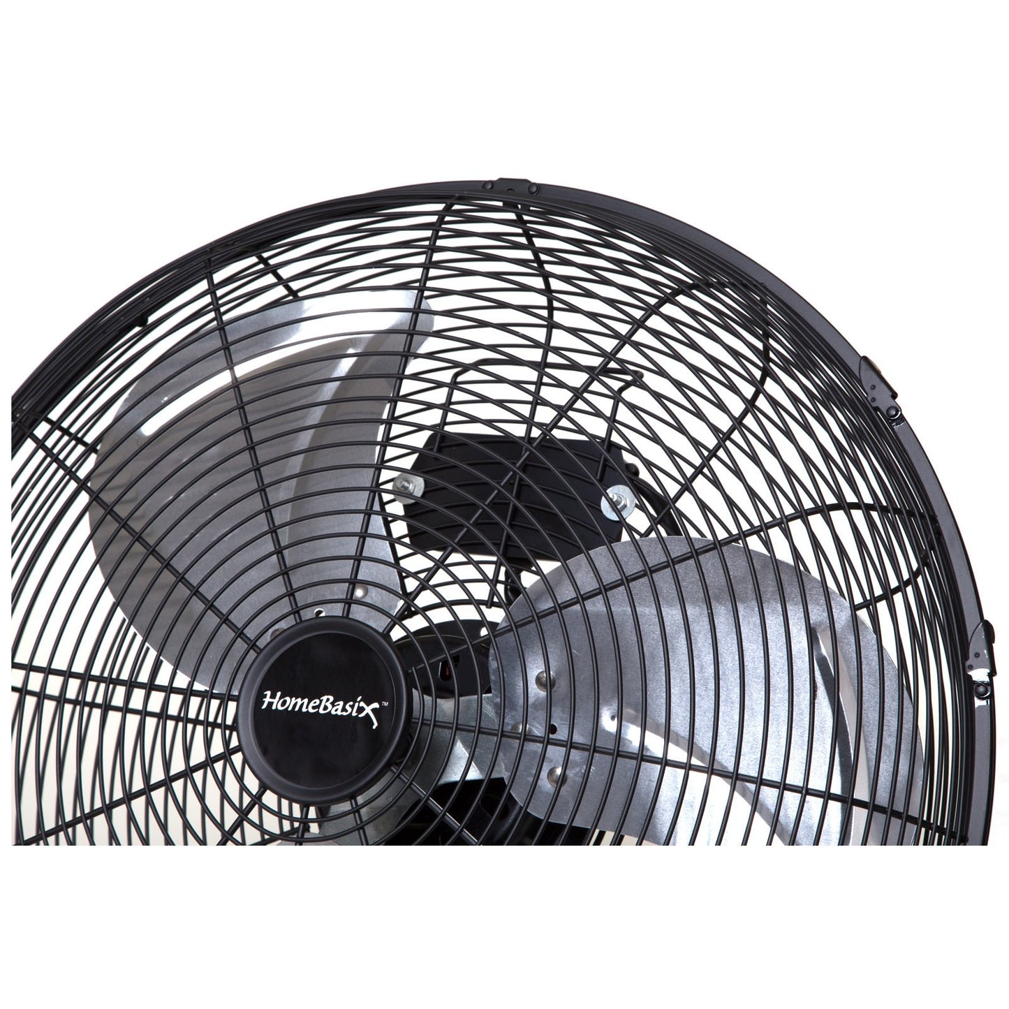 HOMEBASIX LF-20 High Velocity Floor Fan, 20-Inch, Black