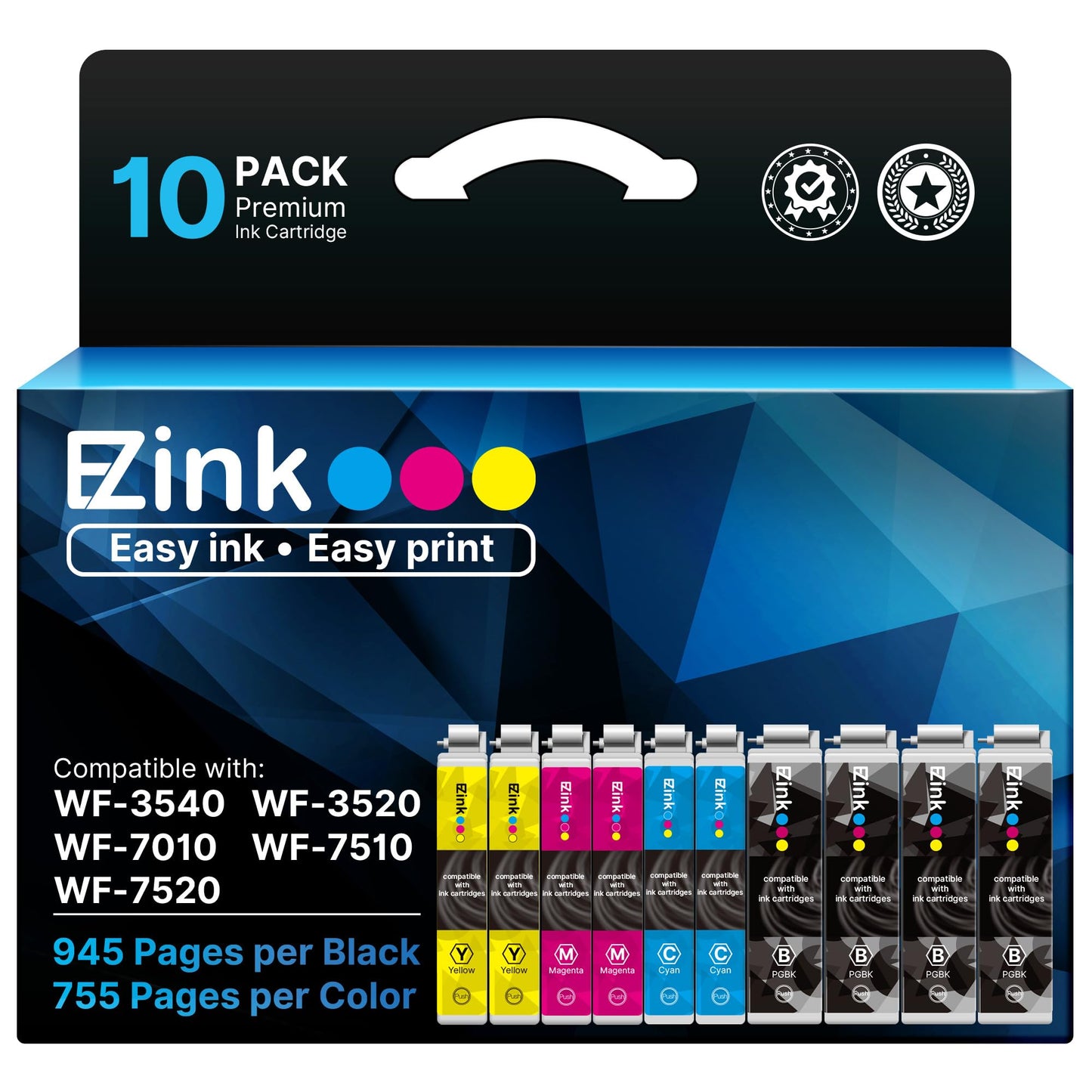 E-Z Ink Remanufactured Replacement for 127 Ink Cartridges for 127 NX530 625