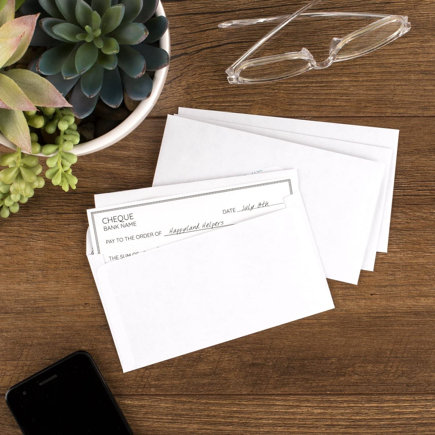 Mead #6-3/4 Envelopes, 3-5/8" x 6-1/2", Security Printed Lining for Privacy, Press-It Seal-It Self Adhesive Closure, White All-Purpose 20-lb Paper