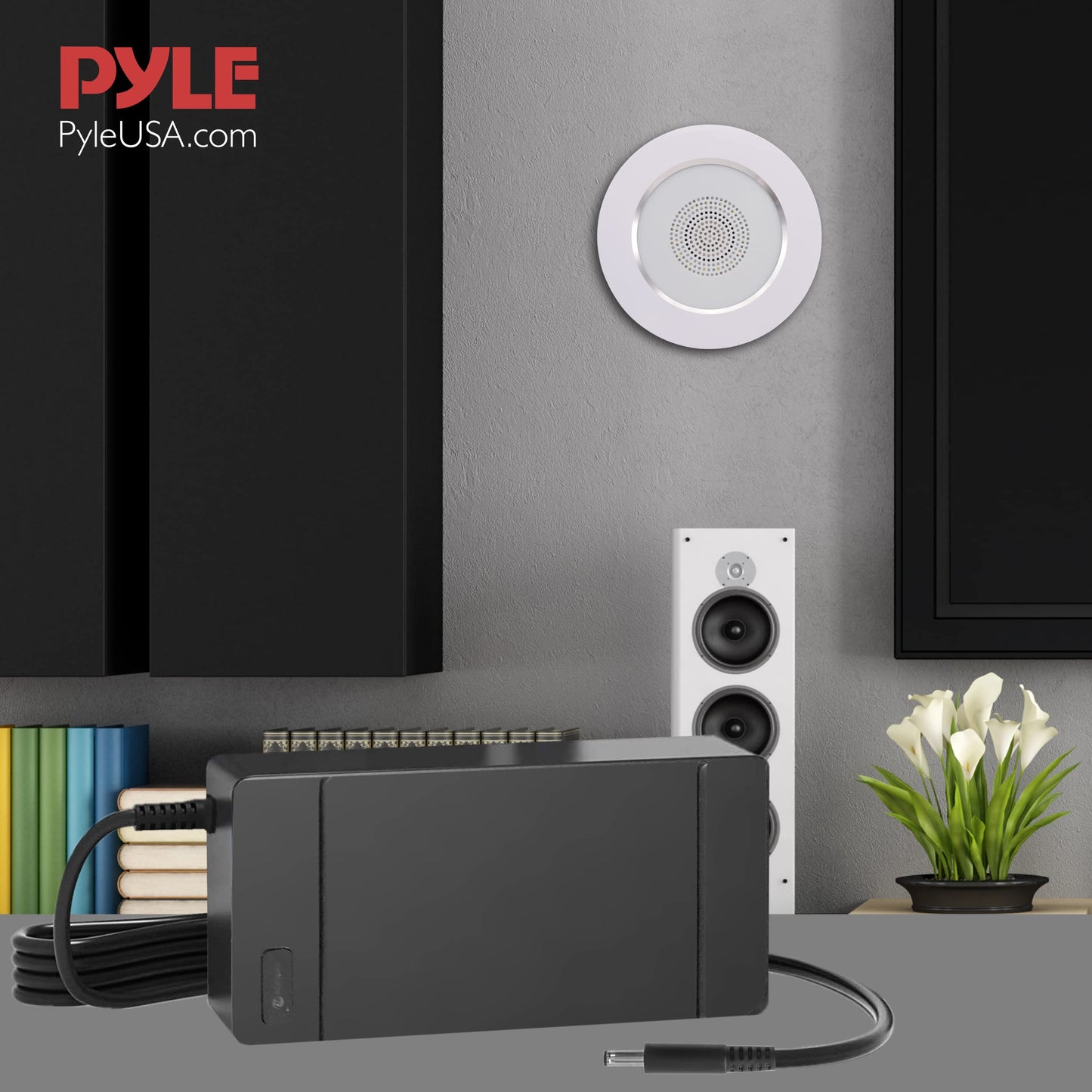 Pyle Replacement Part - Universal Power Adapter (for Pyle in-Wall Speaker Models: PDIC4CBTL3B, PDIC4CBTL35B, PDICBTL4, PDIC4CBTL4B, PDICBT256