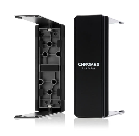 Noctua NA-HC2 chromax.black, Heatsink Cover for NH-U12S, NH-U12S TR4-SP3, NH-U12S DX-3647 & NH-U12S SE-AM4 (Black)