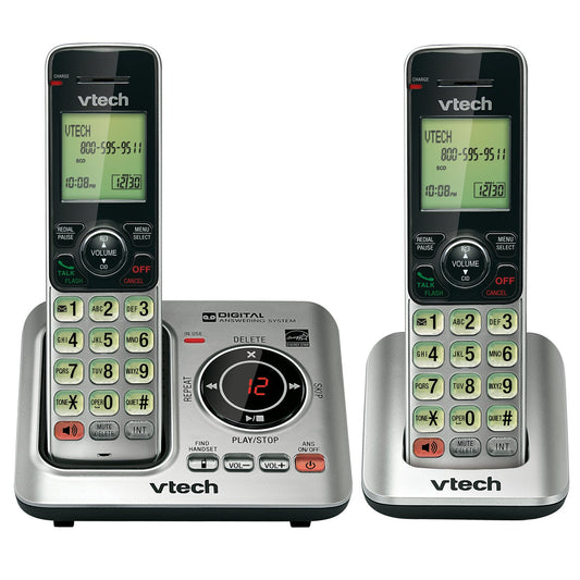 VTech VTCS6629-2 Dect_6.0 2-Handset Landline Telephone