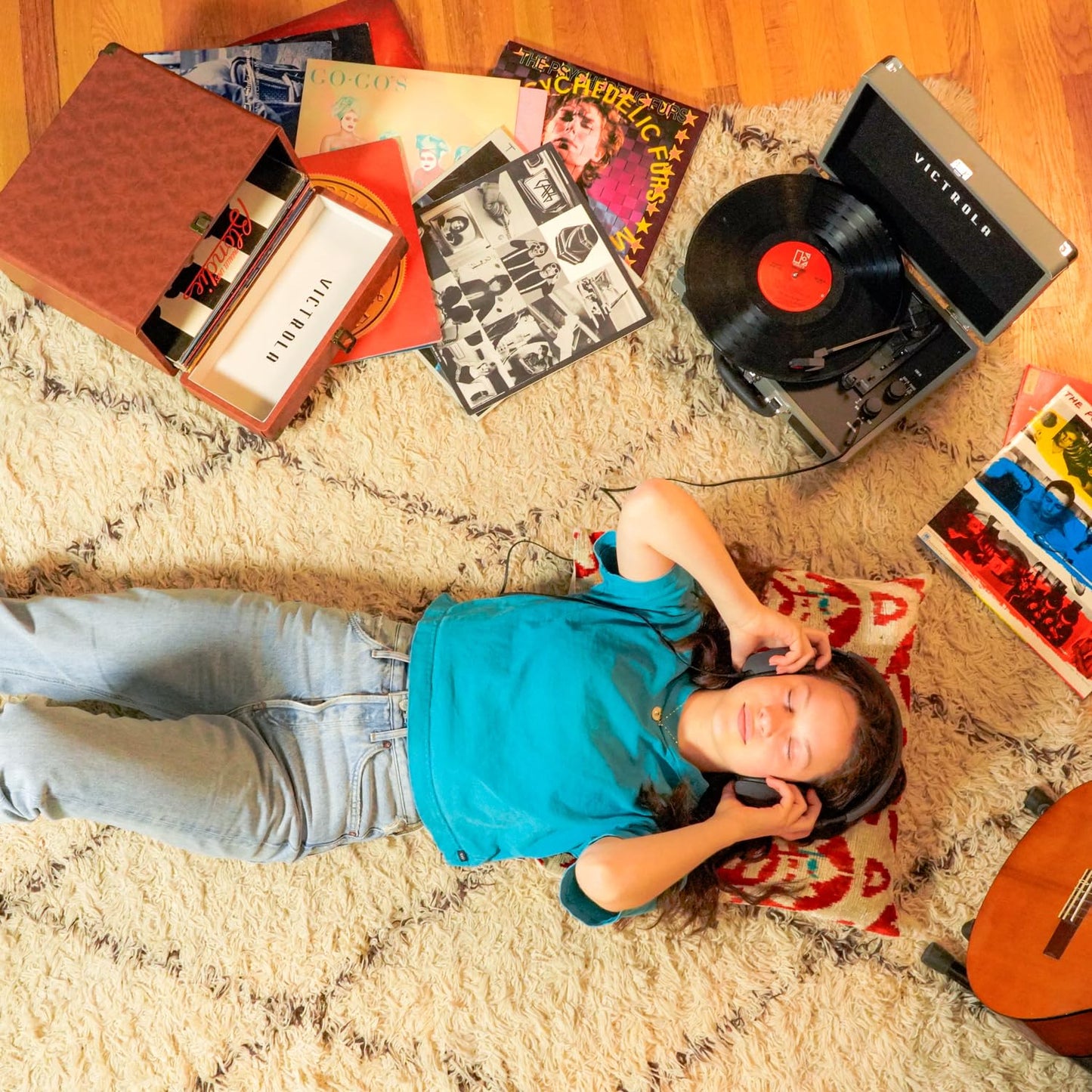 Storage case for Vinyl Turntable Records