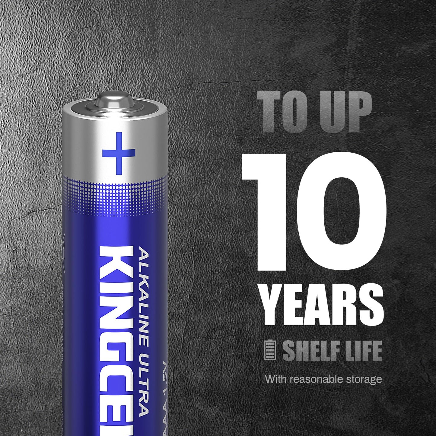 KINGCELL AAA Batteries 36 Count Pack, 1.5V Triple A Batteries with 10 Years Shelf Life, High Performance Alkaline AAA Batteries for TV Remote, Clock…