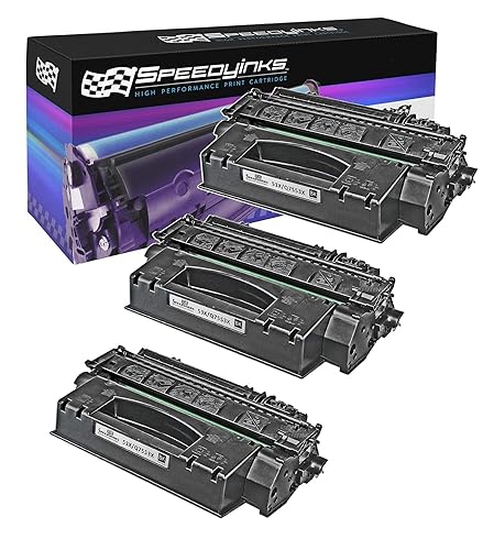 SPEEDYINKS Compatible Toner Cartridge Replacement for HP 53X High-Yield (Black, 3-Pack) for use in HP Printer LaserJet P2015, P2015d, P2015dn, P2015x