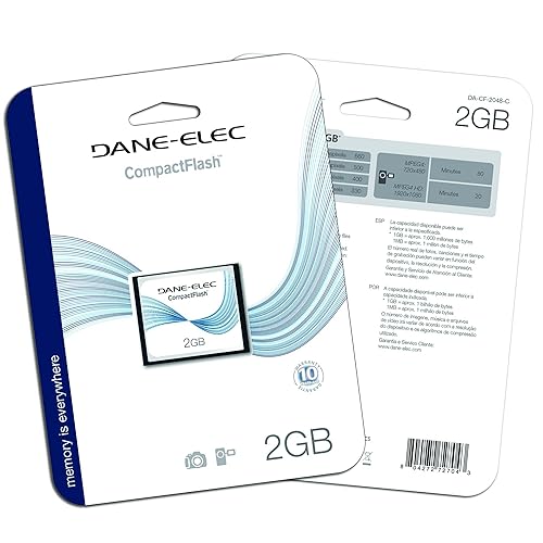 Dane-Elec 2 GB CompactFlash Memory Card DA-CF-2048-R