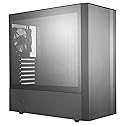 Cooler Master MasterBox NR600 ATX Mid-Tower with Front Mesh Ventilation, Minimal Design, Tempered Glass Side Panel and Single Headset Jack