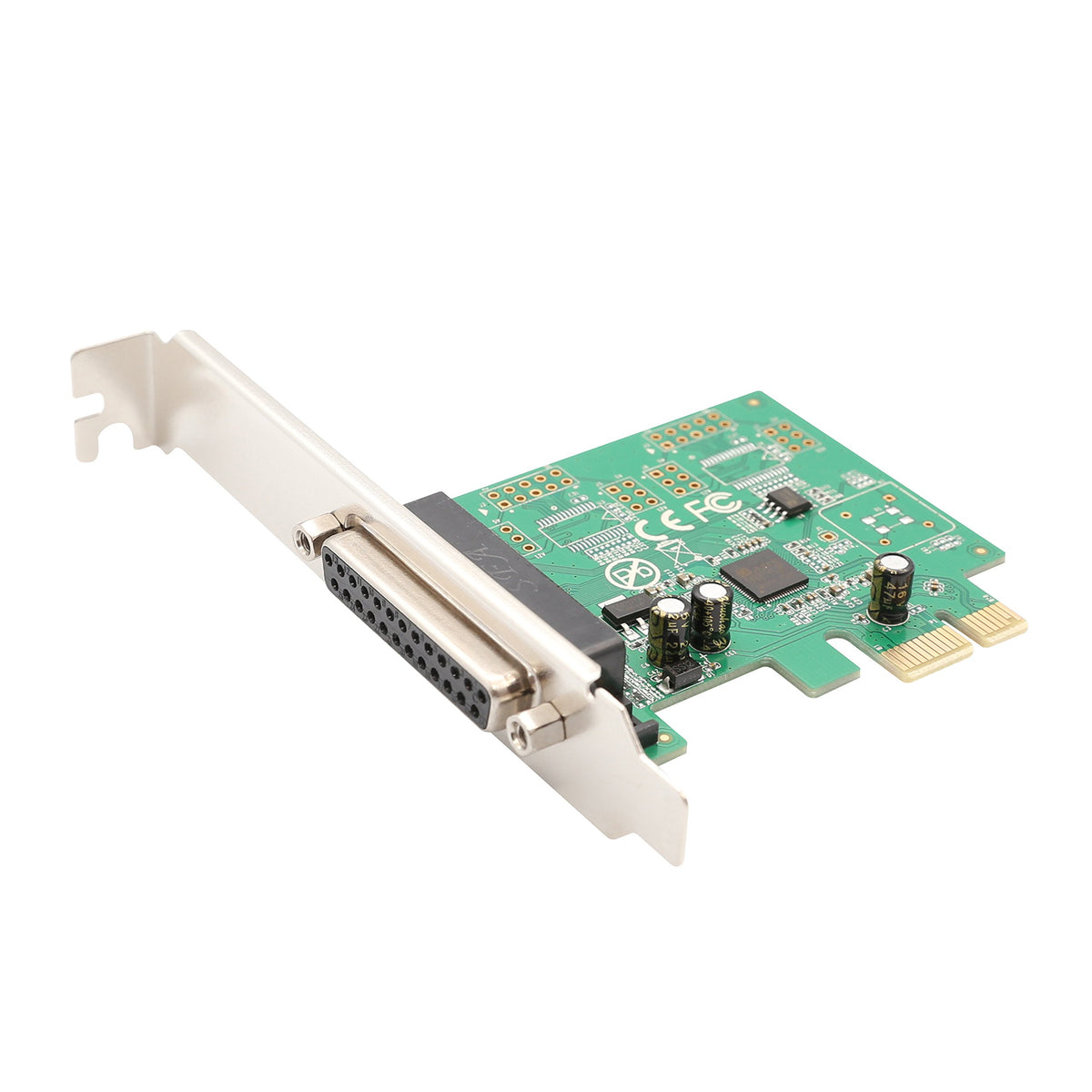 Syba 1 Port Parallel DB25 LPT Printer PCIe x1 with Low Bracket, Support SPP / PS2 / EPP/ECP Modes and Centronics Interface SI-PEX10011