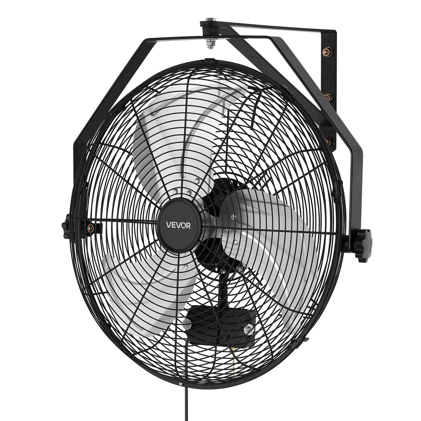 VEVOR Wall Mount Fan, 18 in Wall Mounted Hanging Fan IP44-rated Protection