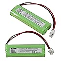 HQRP Two Cordless Phone Batteries Compatible with VTech BT-18443 / BT18443 Replacement