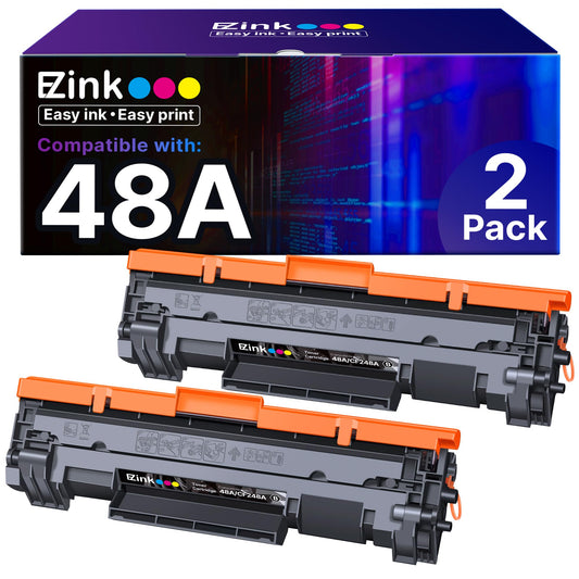 E-Z Ink 48A CF248A Compatible Toner Cartridges Replacement for HP 48A Toner Cartridge Black CF248A to use with Pro M15w M28w M29w M31w M28a M29a M30w