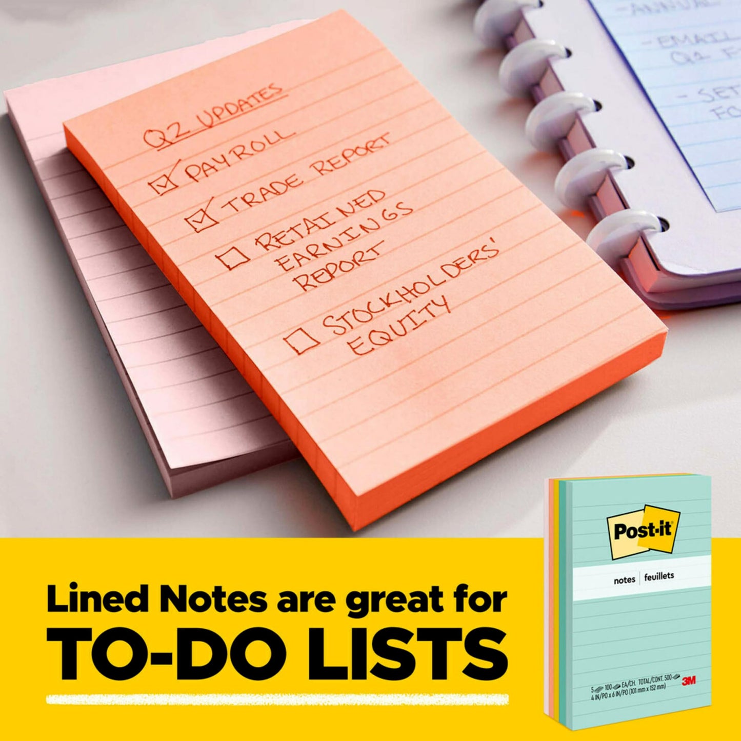 Post-it Mini Notes, 1 3/8 x 1 7/8 in, Poptimistic Collection, 18-Pack