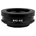 Fotodiox Lens Mount Adapter (Type 2), M42 (42mm x1 Thread Screw) Lens to Samsung NX-Series Camera, fits Samsung NX5, NX10, NX11, NX20, NX100, NX200