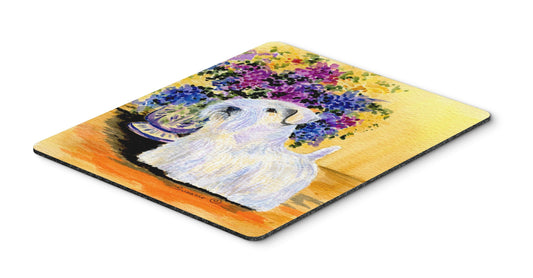 Caroline's Treasures SS8307MP "Sealyham Terrier Mouse Pad, Hot Pad or Trivet" for Home Office Gaming Working Computers Laptop Mouse Mat,Washable Large