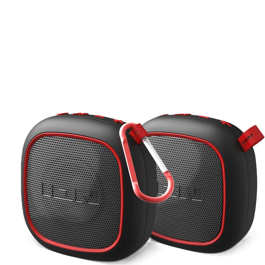 2-Pack ION Audio Magnet Rocker Wireless Bluetooth Speaker with Magnetic Back Mount Built-in