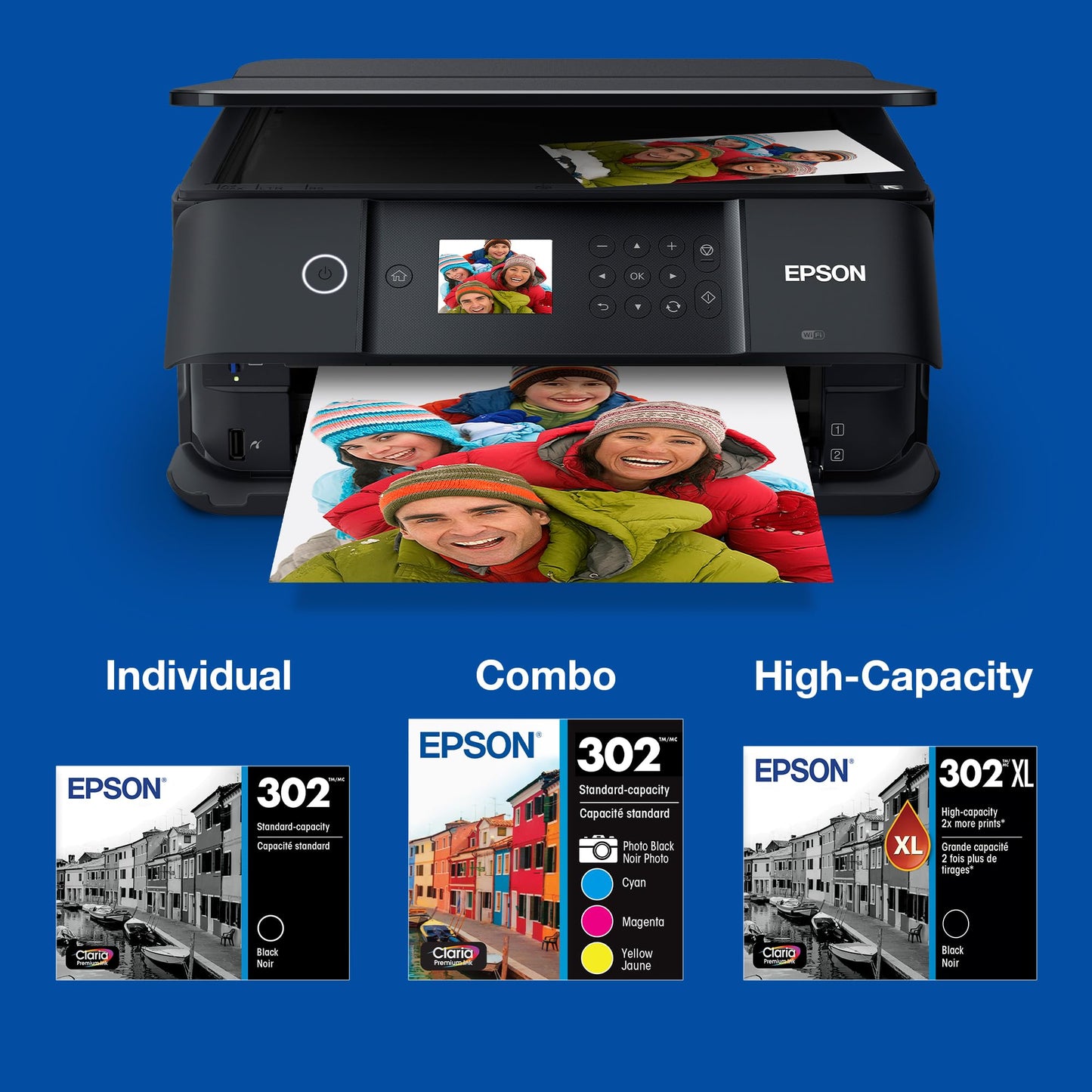EPSON 302 Claria Premium Ink Standard Capacity Yellow Cartridge (T302420-S) Works with Expression XP-6000, 6100