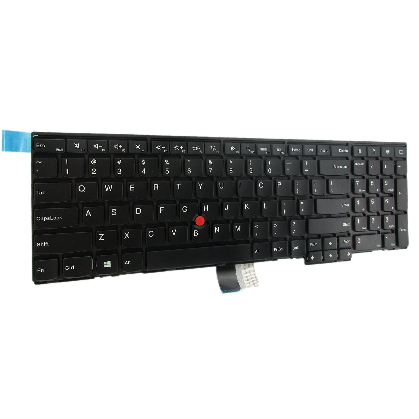 SUNMALL New Laptop Keyboard Replacement with (Frame and Pointer) Compatible with IBM Lenovo ThinkPad Edge E531 W540 W541 W550 W550S T540 T540P T550