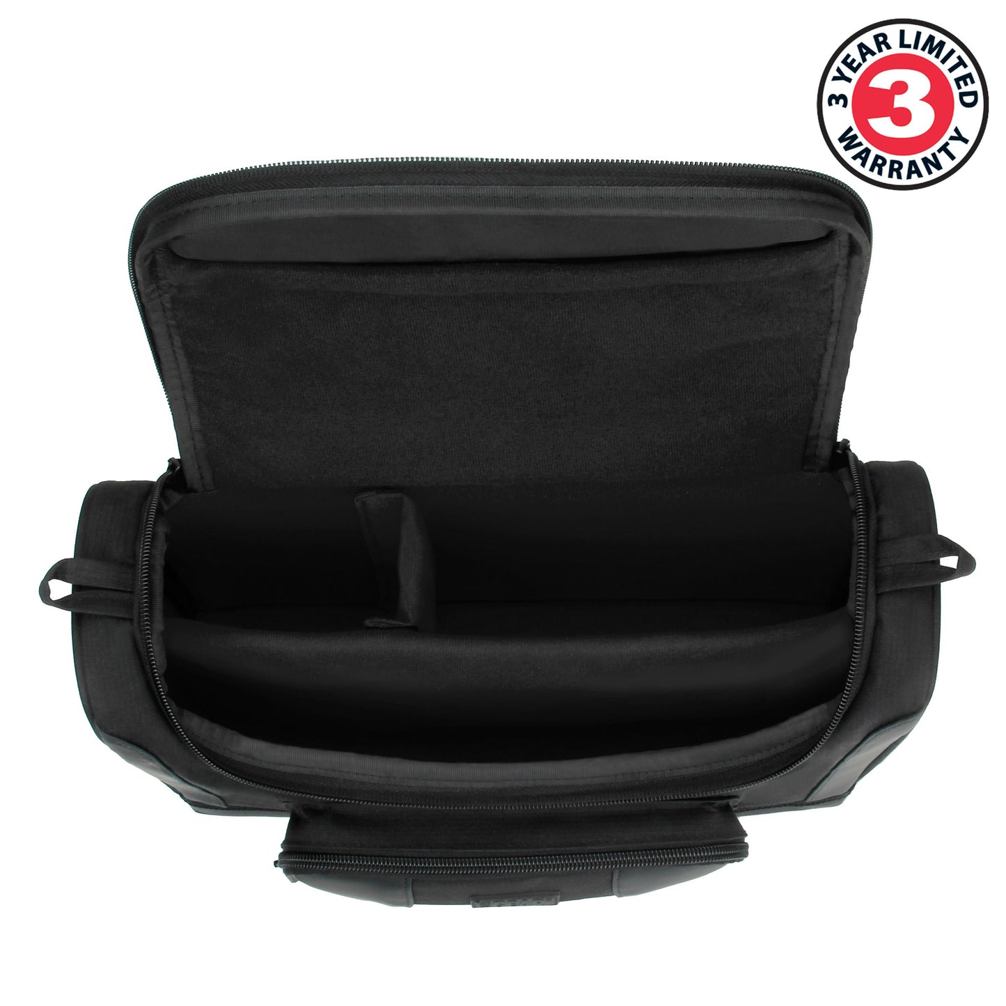 USA Gear Portable Photo Printer Case - Messenger Bag with Padding Dividers Compatible with Canon Selphy CP1500, Selphy Cp1300, Kodak Step Wireless