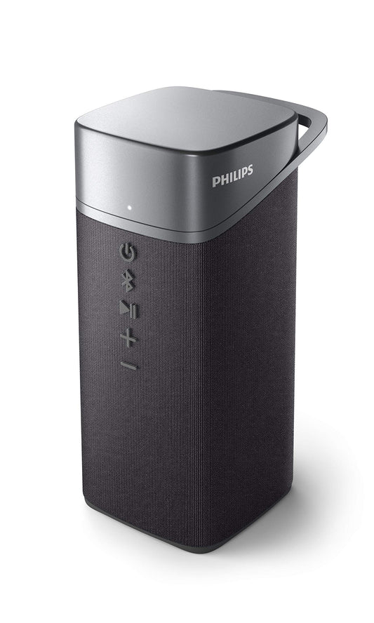 PHILIPS S3505 Wireless Bluetooth Speaker with Bold Sound, Kvadrat Speaker Fabric, Up to 10 Hours Playtime, IPX7 Waterproof, Shower Ready, Small Size