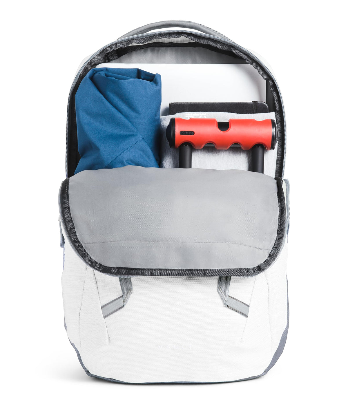The North Face Women's Vault Everyday Backpack, Wht Mt Mélng/Mid Gy-NPF, OS