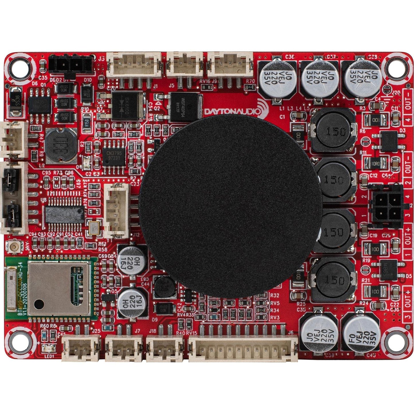Dayton Audio KAB-100Mv2 1 x 100W Class D Audio Amplifier Board with aptX HD Bluetooth 5.0
