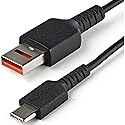 StarTech.com 3ft (1m) Secure Charging Cable USB-A to USB-C Data Blocker Charge-Only Cable No-Data Power-Only Charger Cable for Phone/Tablet Data