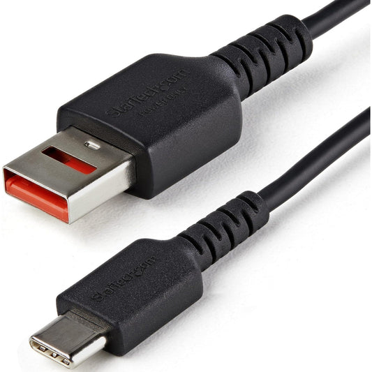 StarTech.com 3ft (1m) Secure Charging Cable USB-A to USB-C Data Blocker Charge-Only Cable No-Data Power-Only Charger Cable for Phone/Tablet Data