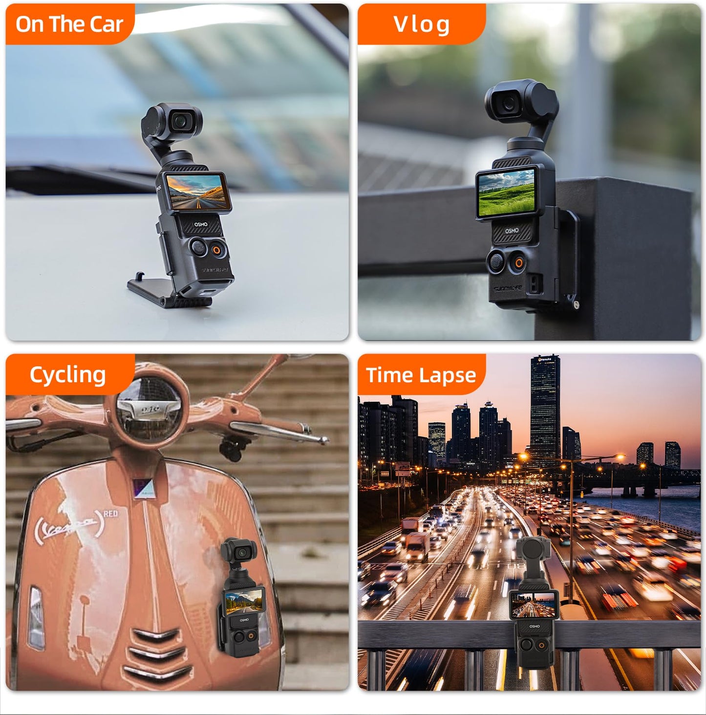 BTG Magnetic Mount for DJI Pocket 3 Accessories Magnet Mount