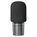 SUNMON Windscreen Foam Cover, Windscreen Pop Filter for Audio-technica AT2020 Condenser Studio Microphone,Compatible with AT-2035 AT-2050 ATR2500