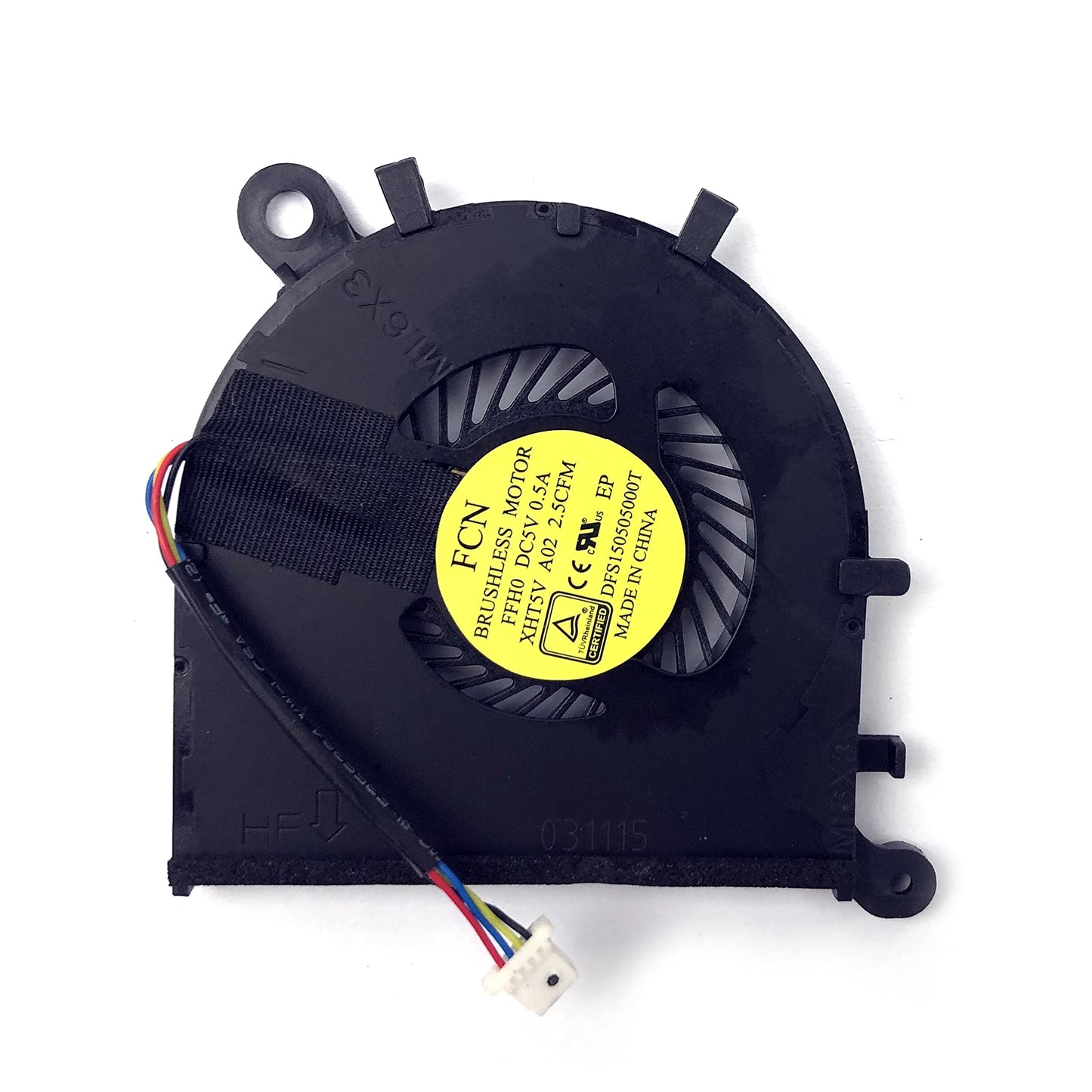 BestParts CPU Cooling Fan Replacement for Dell XPS 13 9343 9350 9360 P54G 0XHT5V XHT5V W0J86 0W0J86