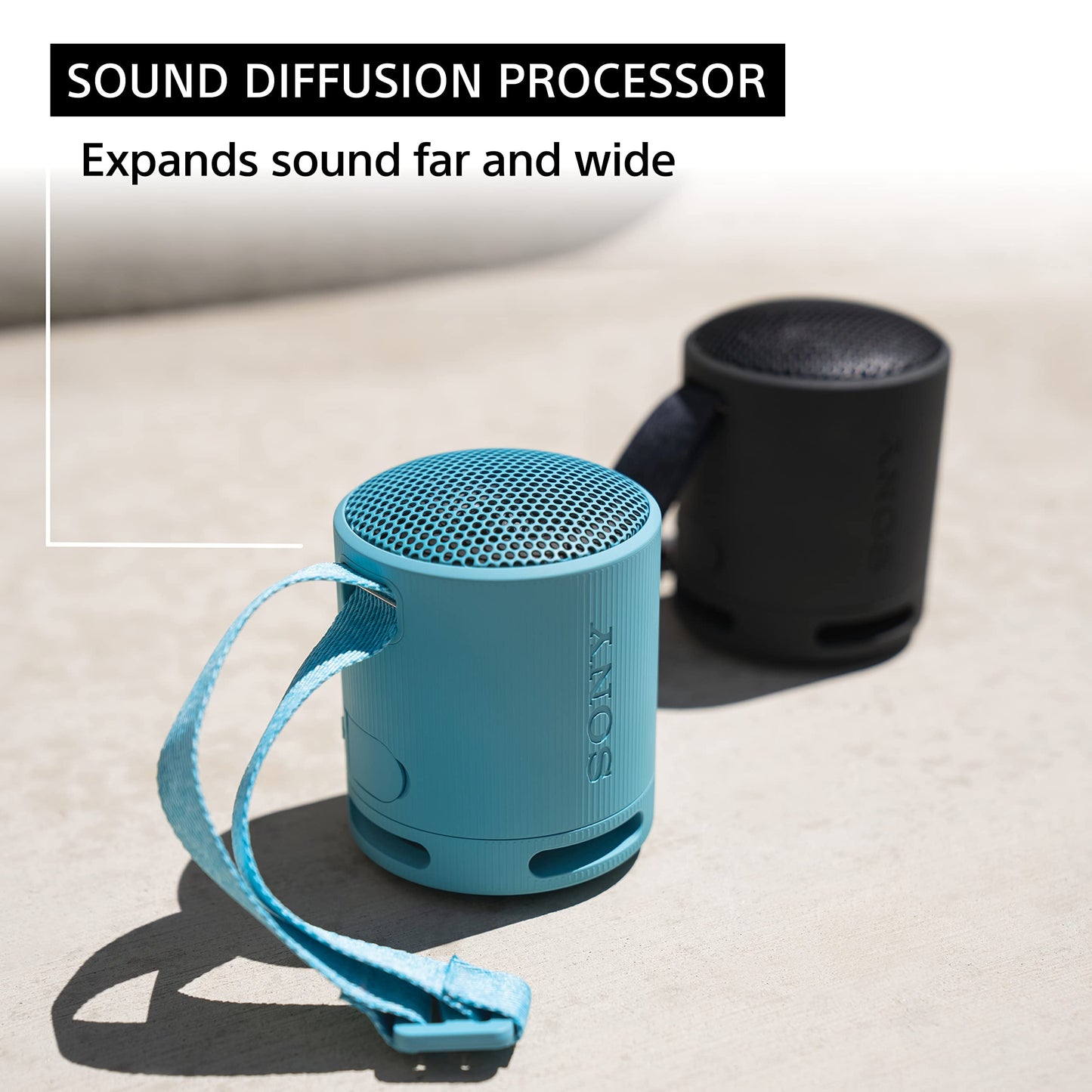Sony SRSXB100/L Portable Mp3 Player Wireless Speaker Systems Blue